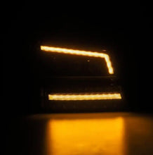 Load image into Gallery viewer, Chevrolet Silverado 2500HD/3500HD with the AlphaRex 880254 NOVA-Series Alpha-Black LED Projector