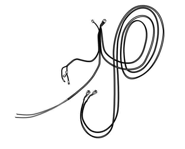 AMP 2008 Ford Super Duty Powerstep Wire Harness AMP Research