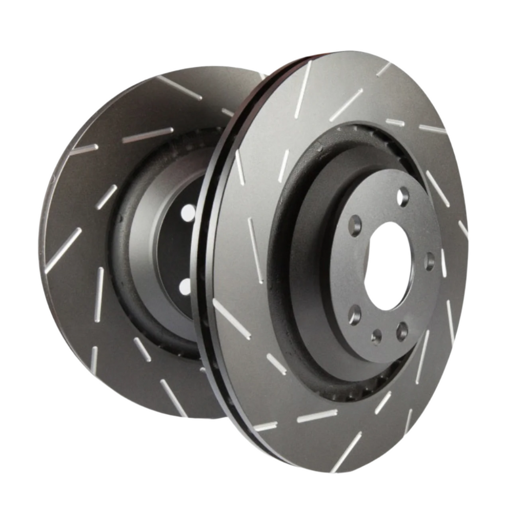 EBC 07-09 Chevrolet Equinox 3.4 USR Slotted Front Rotors-Brake Rotors - Slotted-EBC