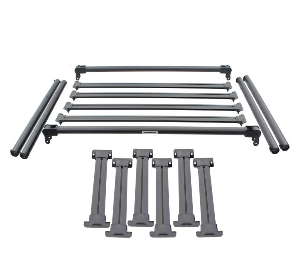 Go Rhino XRS Overland Xtreme Rack for Full Size Trucks (Box 2 - Req. 5952000T-01) - Tex. Blk - Black Ops Auto Works