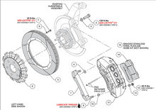 Load image into Gallery viewer, WIL140-16790-R-Wilwood TX6R Front Kit 16.00in Red 2018+ RAM 1500-Brake Kits - Performance Slot-Wilwood