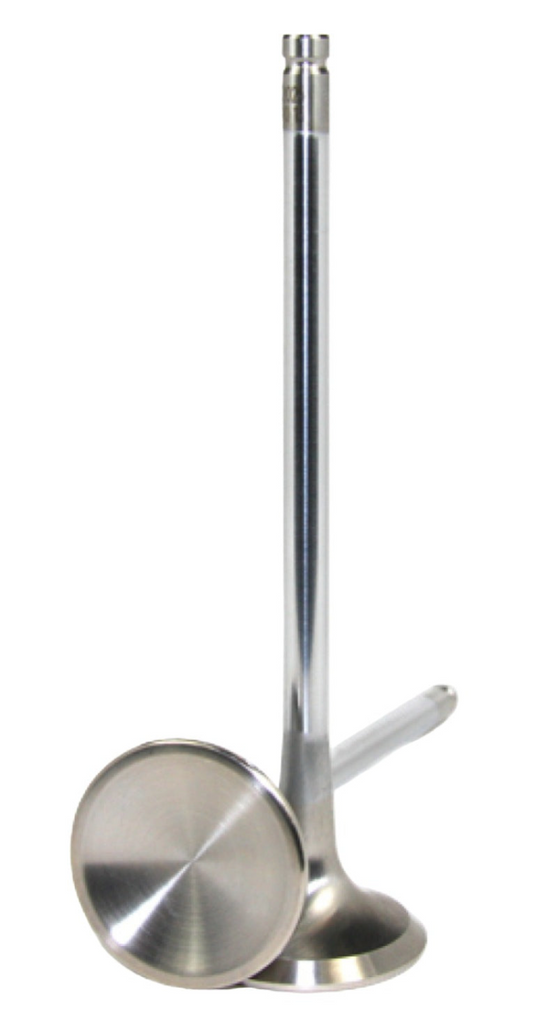 GSC2027-8-GSC P-D 4B11T Chrome Polished Super Alloy Exhaust Valve - 30mm Head (+1mm) - SET 8-Valves-GSC Power Division