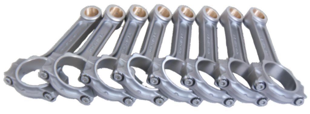 EAGCRS6125O3DL19-Eagle Chevrolet LS H Beam Stroker Connecting Rods 6.125in Length (Set of 8)-Connecting Rods - 4Cyl-Eagle