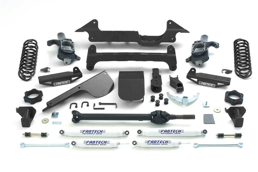 Fabtech 03-08 Hummer H2 4WD 6in Performance System - FTS27004BK COMPONENT BOX 2