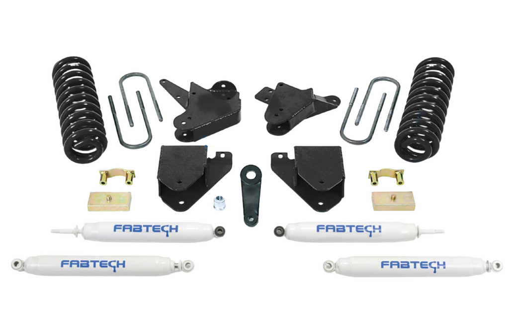Fabtech 05-07 Ford F250 2WD 6in Basic System - Component Box 1 - Black Ops Auto Works