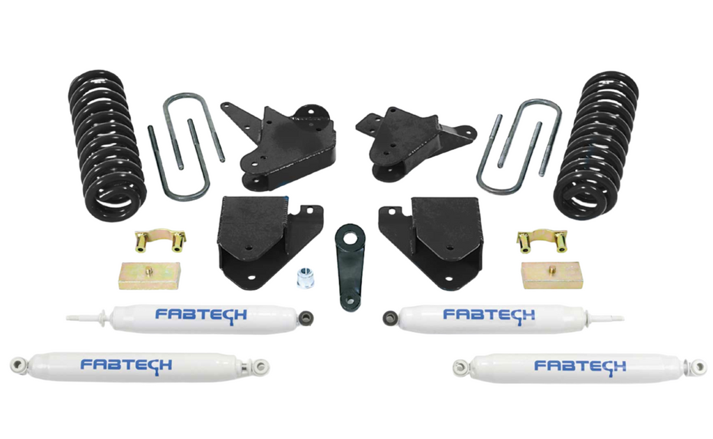 Fabtech 05-07 Ford F250 2WD V10 & Diesel 6in Basic System - Component Box 2 - Black Ops Auto Works