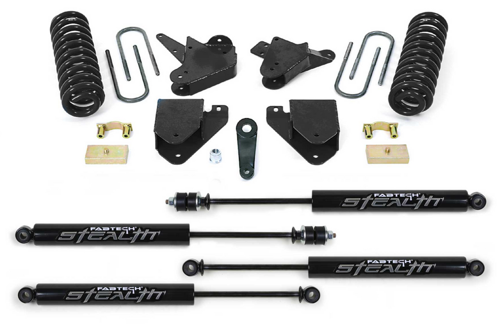 Fabtech 08-10 Ford F250 2WD V10 & Diesel 6in Basic System - Component Box 2 - Black Ops Auto Works