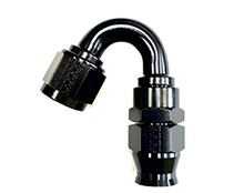 Load image into Gallery viewer, Fragola -10AN Real Street x 180 Degree Hose End Black For PTFE Hose - Black Ops Auto Works