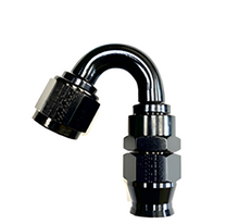 Load image into Gallery viewer, FRA681508-BL-Fragola -8AN Real Street x 150 Degree Hose End Black For PTFE Hose-Fittings-Fragola