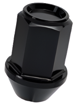Load image into Gallery viewer, PJKWKIZ1K-Project Kics 12X1.50 Black Leggdura Racing Lug Nuts (Laser Logo) - 20 PCS-Lug Nuts-Project Kics
