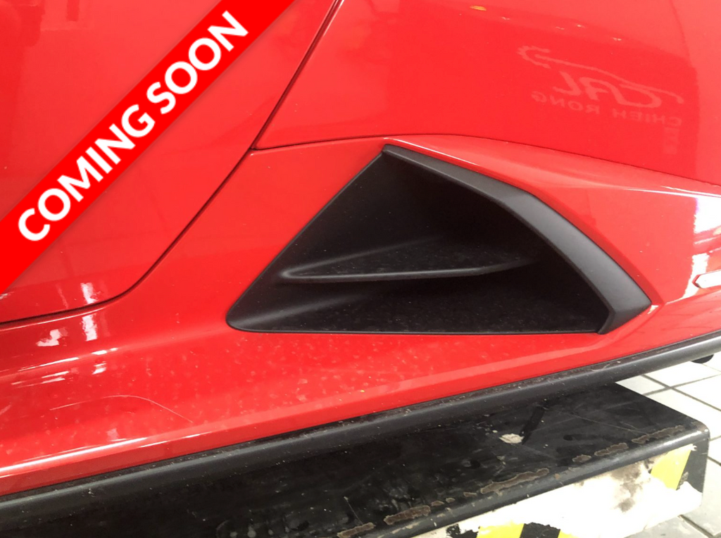 -Lamborghini Huracan EVO Carbon Fiber Side Skirt Intake Set-Vents-Apollo Aero