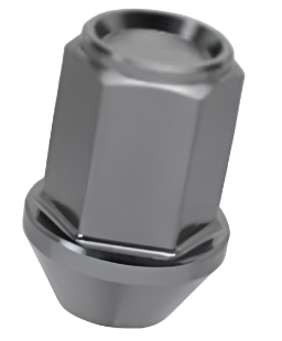 PJKWKIZ1G-Project Kics 12X1.50 Gunmetal Leggdura Racing Lug Nuts (Laser Logo) - 20 PCS-Lug Nuts-Project Kics