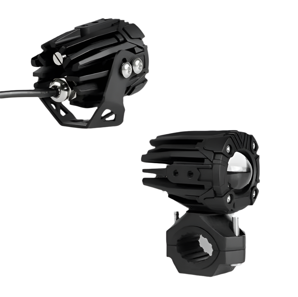 XKGXK034021-XK Glow 2in Dual Mode LED Driving Light Kit for Motorcycles, UTVs & ATVs-Light Accessories and Wiring-XKGLOW