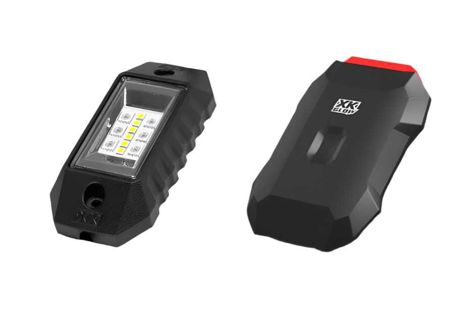 XKGAP-ROCK-STA-XK Glow RGBW Addressable LED Rock Light Kits Standard XKalpha App Controlled-Light Bars & Cubes-XKGLOW