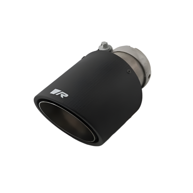 RMS0006 70CSRX-Remus Carbon 102mm Angled Titanium Internals w/Adjustable Clamp Tail Pipe (Single)-Tail Pipes-Remus