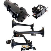 Load image into Gallery viewer, -Kleinn 20-24 Chevrolet Silverado 2500 HD/ 3500 HD Onboard Air System w/ Model 730 Horns-Horns-Kleinn Air Horns