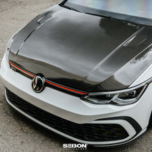 Load image into Gallery viewer, 2022-2024 VW Golf GTI/R TM-Style Carbon Fiber Hood 