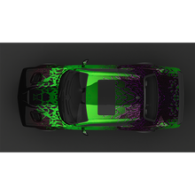 Load image into Gallery viewer, Vinyl Car Wrap Film - Shattered Illusions (Green)-Vehicle Wrap-Wraptek