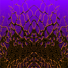 Load image into Gallery viewer, Vinyl Car Wrap Film - Shattered Illusions (Purple)-Vehicle Wrap-Wraptek