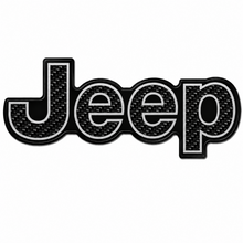 Load image into Gallery viewer, RBDCFJTB Carbon Fiber Jeep Trunk Badge 2011-2022 Grand Cherokee
