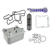 Load image into Gallery viewer, Sinister Diesel Sinister Diesel 03-07 Ford Powerstroke 6.0L Oil Cooler Kit (Includes Gaskets &amp; O-Rings)