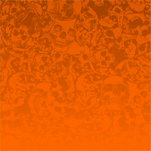 Load image into Gallery viewer, Vinyl Car Wrap Film - Skullyard (Orange)-Vehicle Wrap-Wraptek