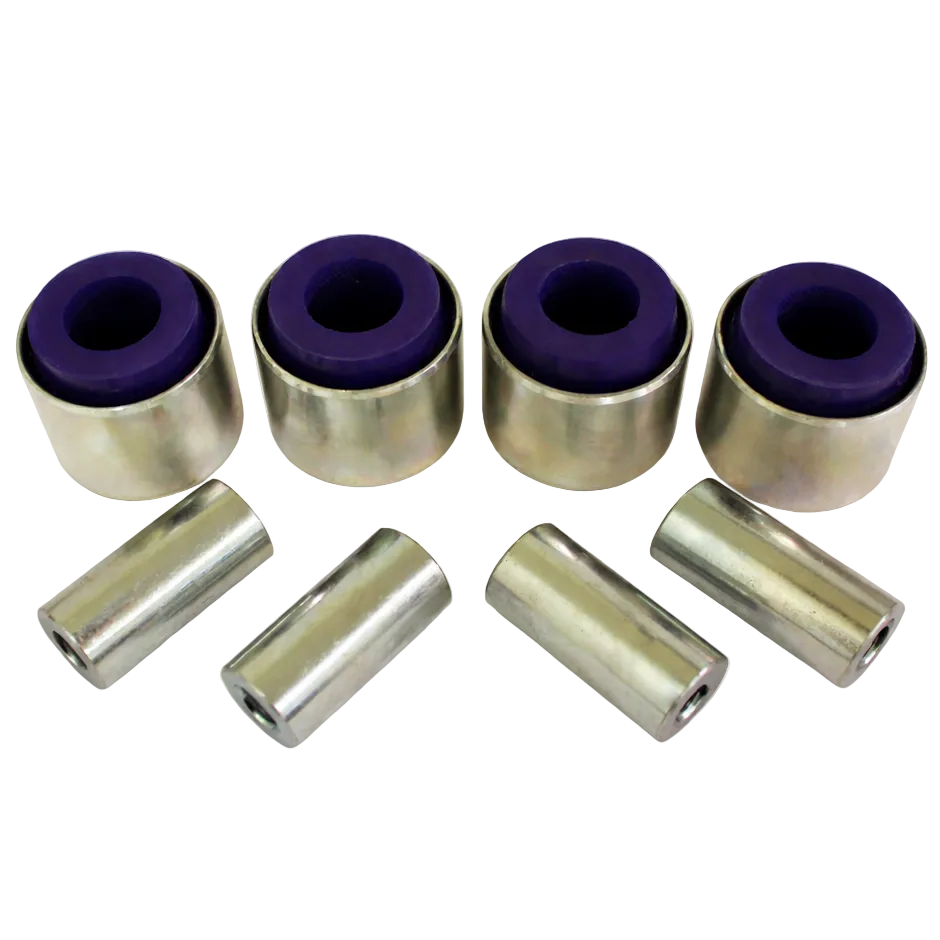 SuperPro SPF3954-90K rear lower rearward control arm toe arm bushings for 2011 BMW 1 Series M motorsport suspension