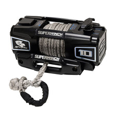 Load image into Gallery viewer, Superwinch Scorpion 10000SR winch mounted on off-road truck bumper for recovery and towing applications