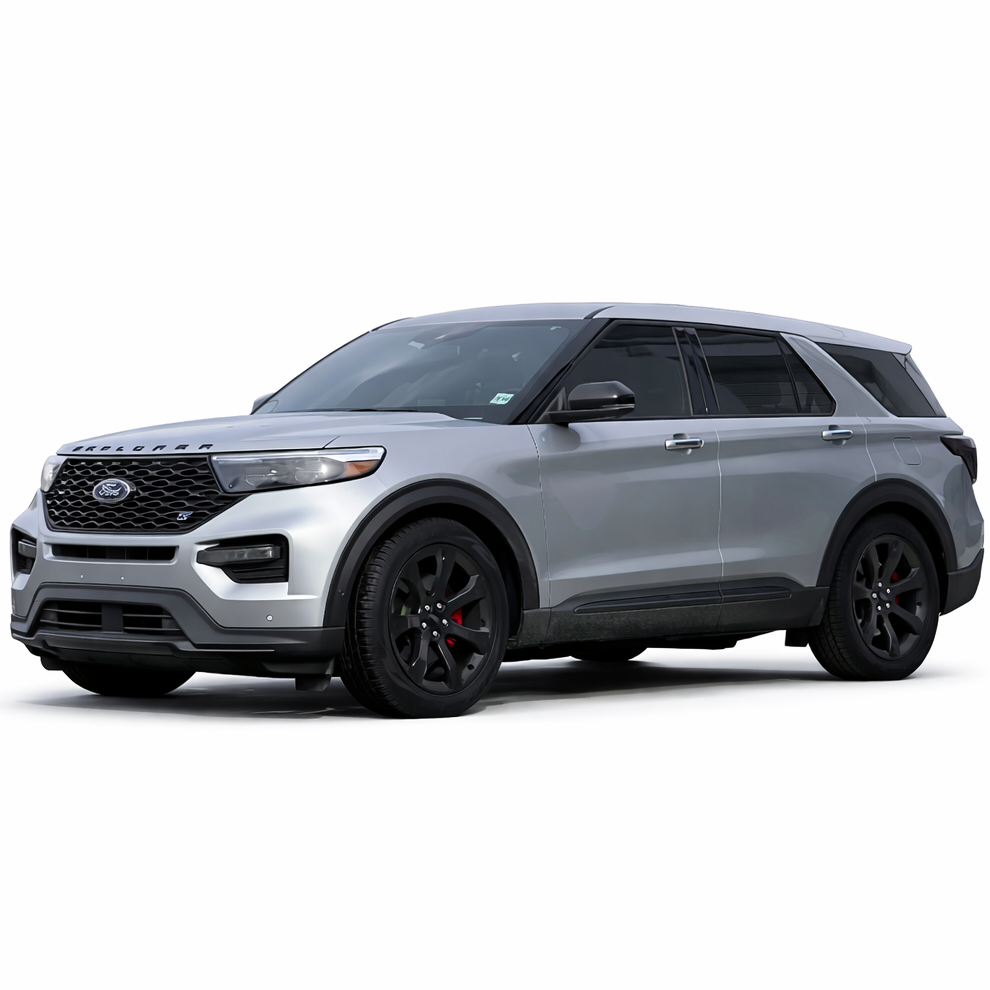 Installed view of Swift BOAW-LS20FDEX-S lowering springs on a 2020–2025 Ford Explorer ST.