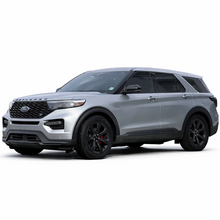 Load image into Gallery viewer, Installed view of Swift BOAW-LS20FDEX-S lowering springs on a 2020–2025 Ford Explorer ST.