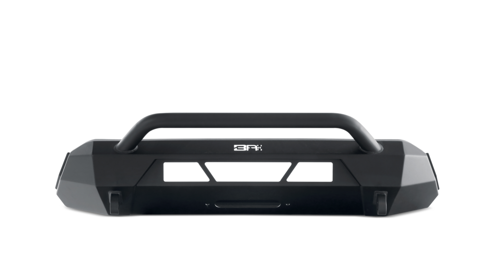 -Body Armor 4x4 2016+ Toyota Tacoma HiLine Front Winch Bumper-Bumpers - Steel-Body Armor 4x4