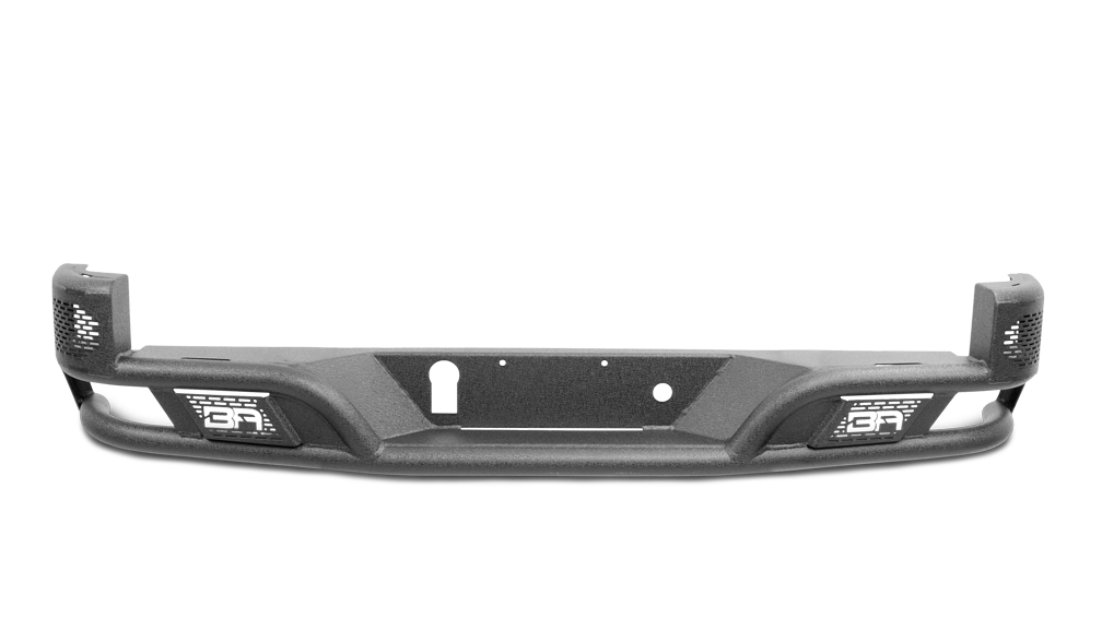 -Body Armor 4x4 2016+ Toyota Tacoma Desert Series Rear Bumper-Bumpers - Steel-Body Armor 4x4