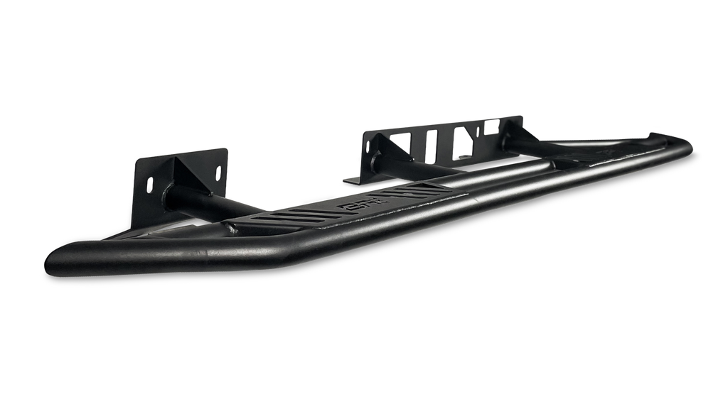 -Body Armor 4x4 05-22 Toyota Tacoma Double Cab Short Bed Revo Step Sliders - Black-Side Steps-Body Armor 4x4