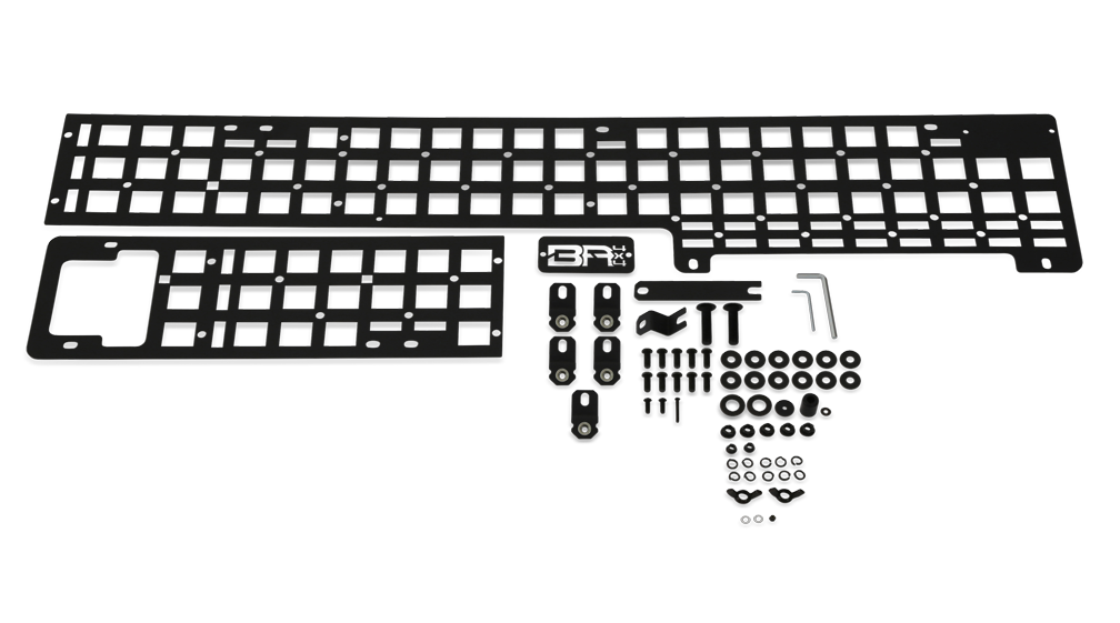 -Body Armor 4x4 2005+ Toyota Tacoma Bed Side Molle System-Storage Racks-Body Armor 4x4