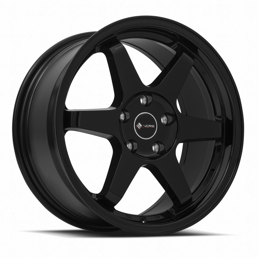 Vors Wheels Vors TR37 17x8 35 5x110mm 73.1mm Gloss Black