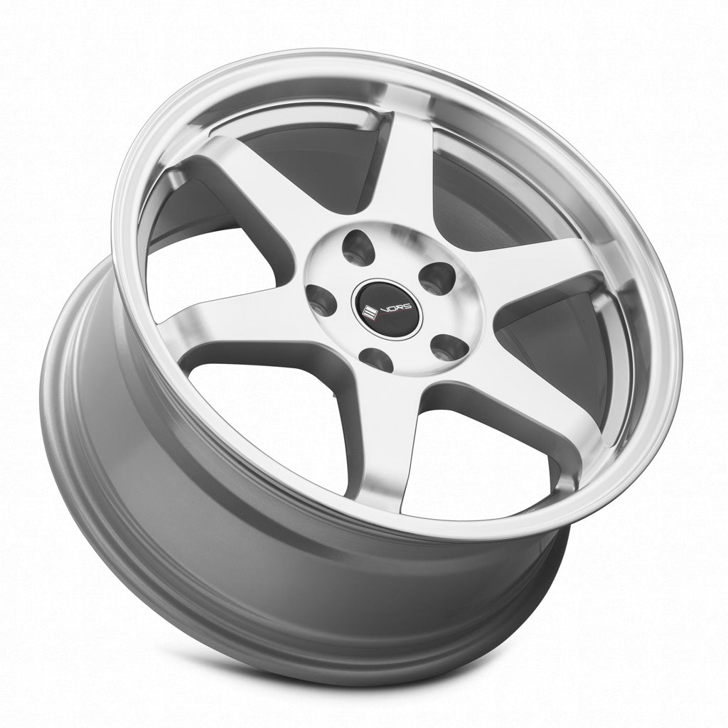 Vors Wheels Vors TR37 17x9 30 5x114.3mm 73.1mm Silver Machined Face