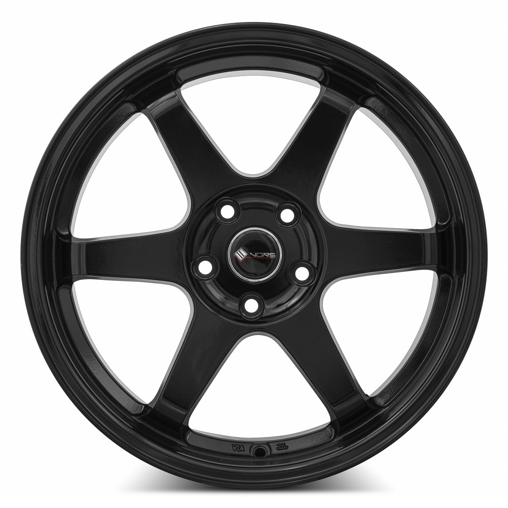 Vors Wheels Vors TR37 17x8 35 5x114.3mm 73.1mm Gloss Black