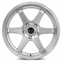 Load image into Gallery viewer, Vors Wheels Vors TR37 18x8.5 35 5x120mm 73.1mm Silver Machined Face