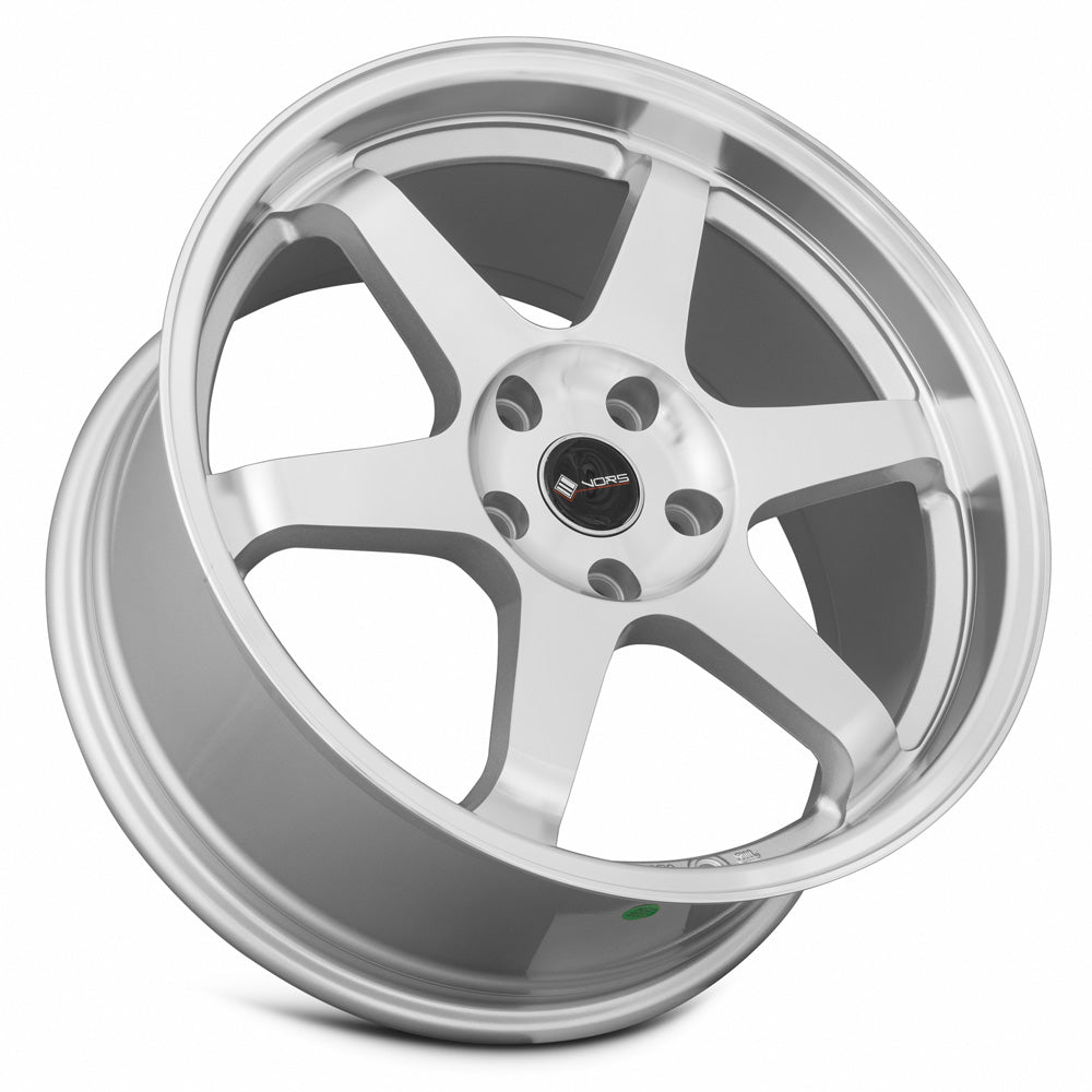 Vors Wheels Vors TR37 18x8.5 35 5x108mm 73.1mm Silver Machined Face