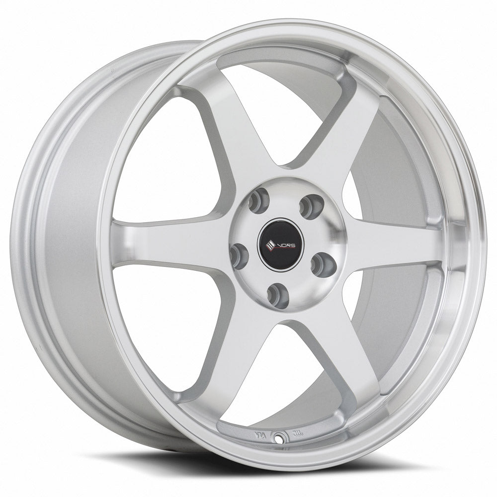 Vors Wheels Vors TR37 17x8 35 5x115mm 73.1mm Silver Machined Face