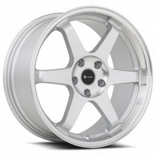 Load image into Gallery viewer, Vors Wheels Vors TR37 18x8.5 35 5x114.3mm 73.1mm Silver Machined Face