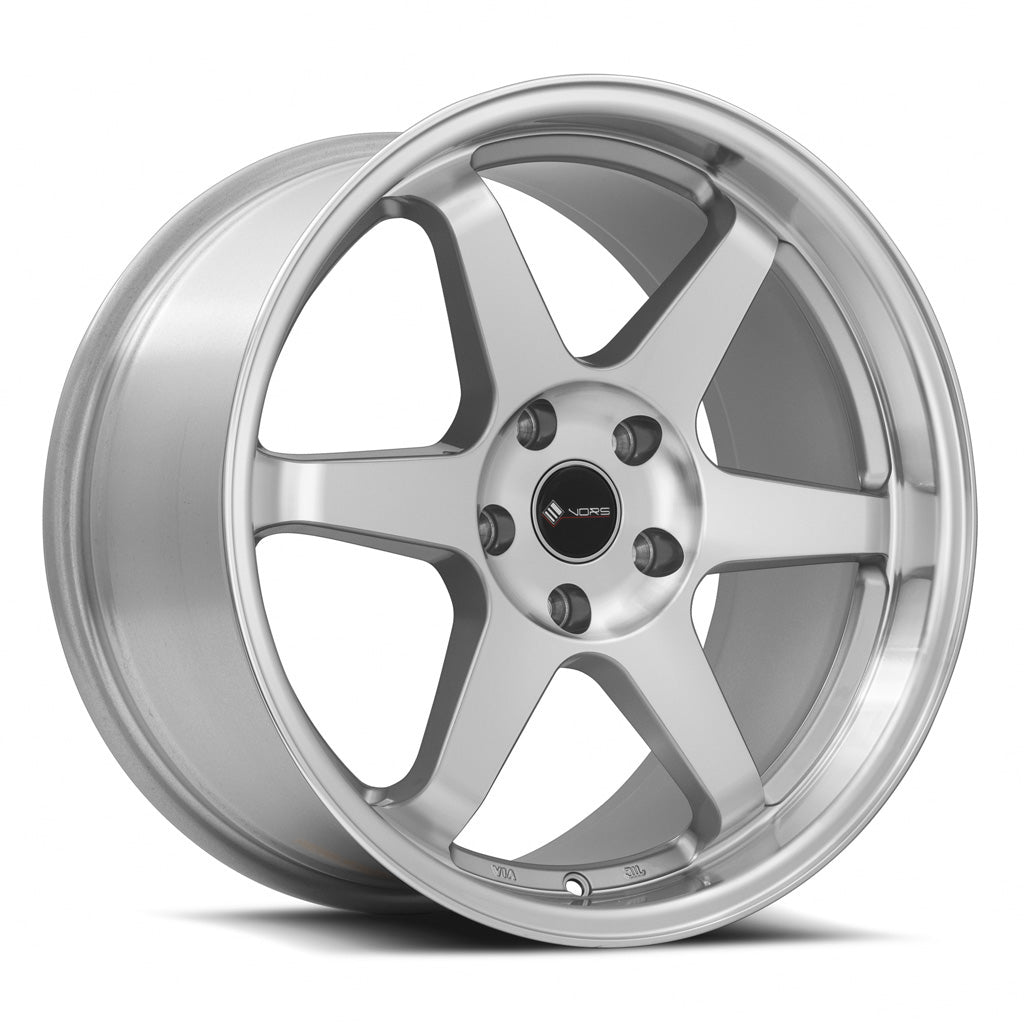 Vors Wheels Vors TR37 19x9.5 35 5x114.3mm 73.1mm Silver Machined Face