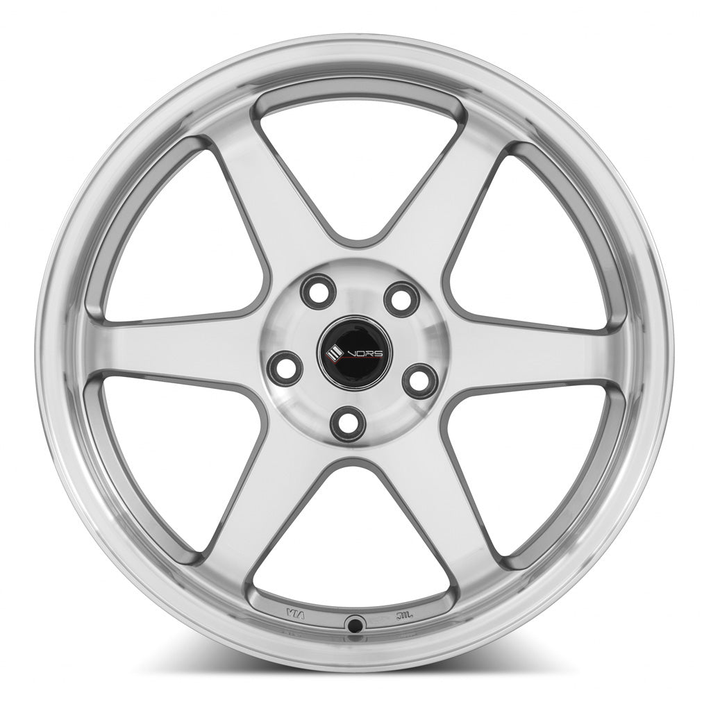 Vors Wheels Vors TR37 19x9.5 35 5x114.3mm 73.1mm Silver Machined Face