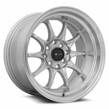 Load image into Gallery viewer, Vors Wheels Vors TR3 15x9 0 4x98mm 73.1mm Silver Machine Lip