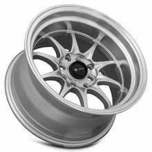 Load image into Gallery viewer, Vors Wheels Vors TR3 15x9 0 4x98mm 73.1mm Silver Machine Lip