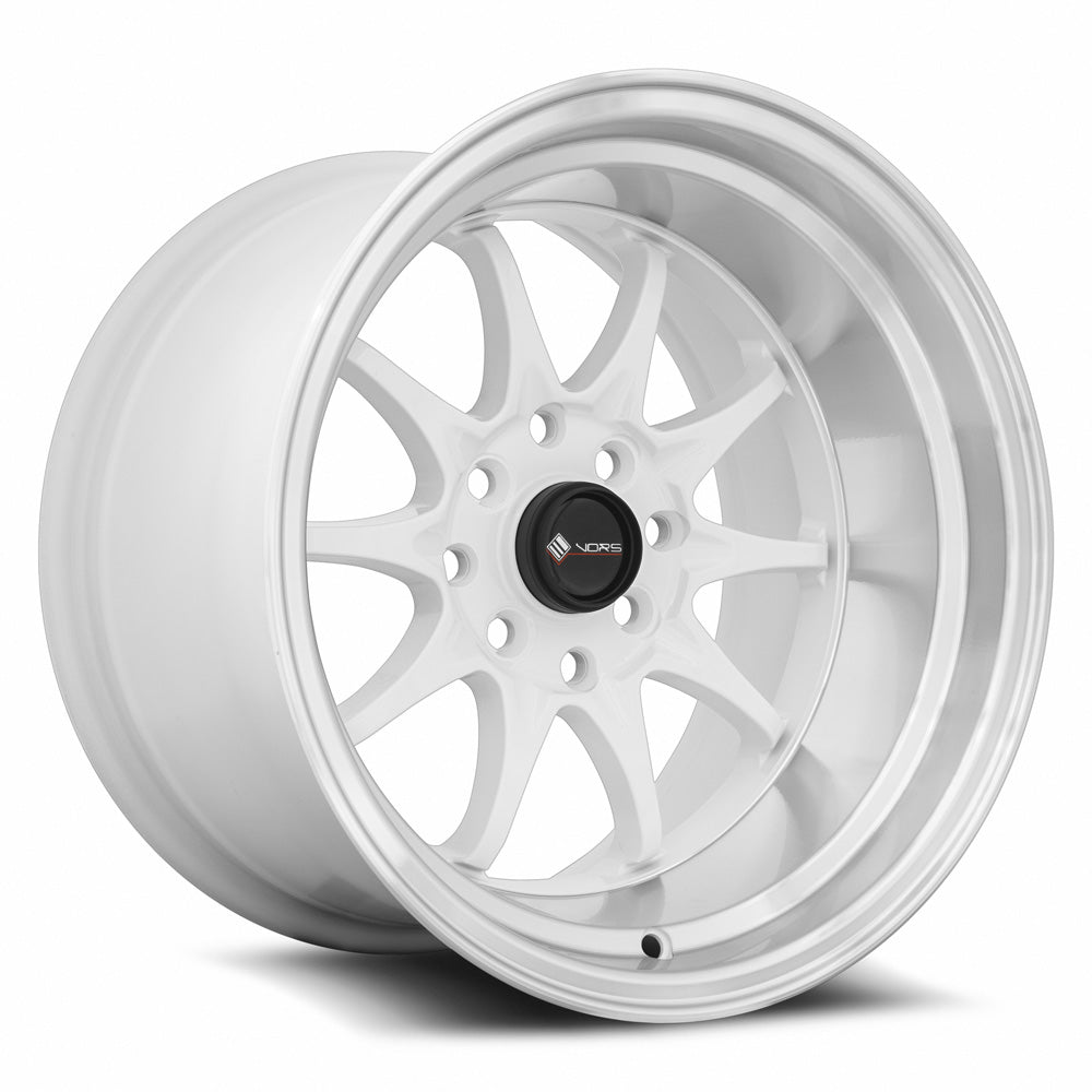 Vors Wheels Vors TR3 15x9 0 4x108mm 73.1mm White