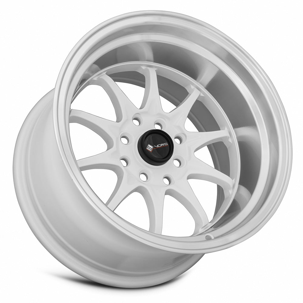 Vors Wheels Vors TR3 15x9 0 4x108mm 73.1mm White