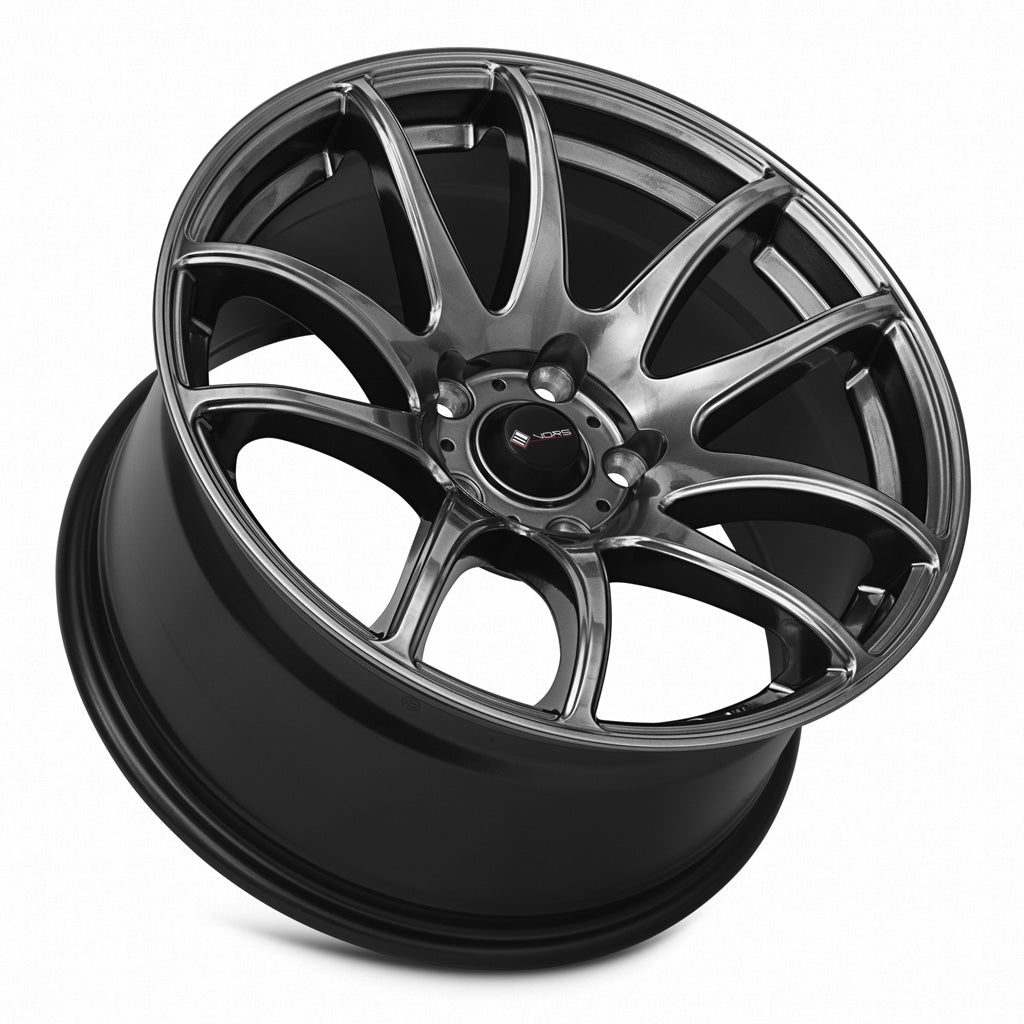 Vors Wheels Vors TR4 17x9 30 5x115mm 73.1mm Hyper Black