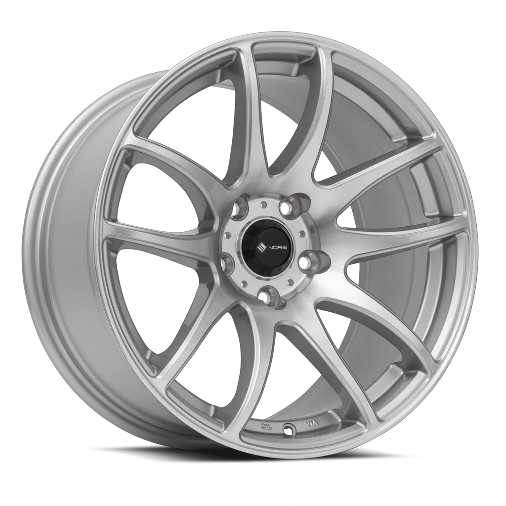 Vors Wheels Vors TR4 17x9 30 5x120mm 73.1mm Silver Machined Face