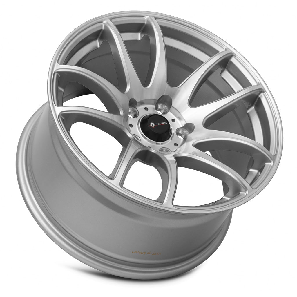 Vors Wheels Vors TR4 17x9 30 5x120mm 73.1mm Silver Machined Face